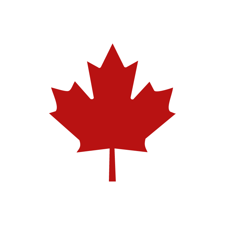 Canadian maple leaf.